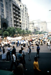 Demonstration-Protest in Mexico City, May 1, 1989-03