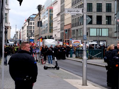 Demonstration of Wir für Deutschland 2019-10-03 02 photo