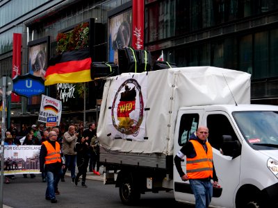 Demonstration of Wir für Deutschland 2019-10-03 03
