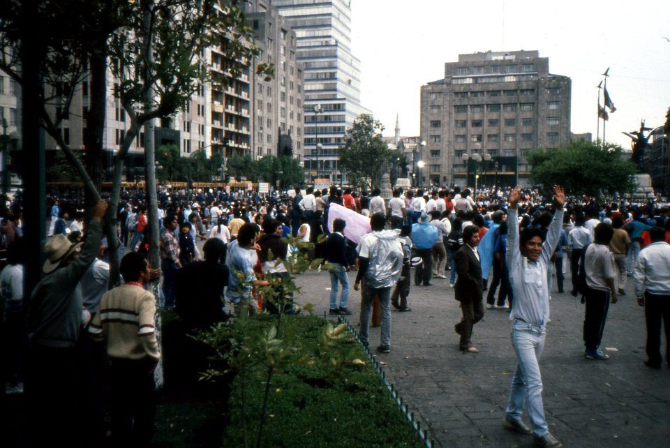 Demonstration-Protest in Mexico City, May 1, 1989-11