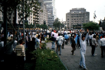 Demonstration-Protest in Mexico City, May 1, 1989-11