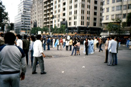 Demonstration-Protest in Mexico City, May 1, 1989-12