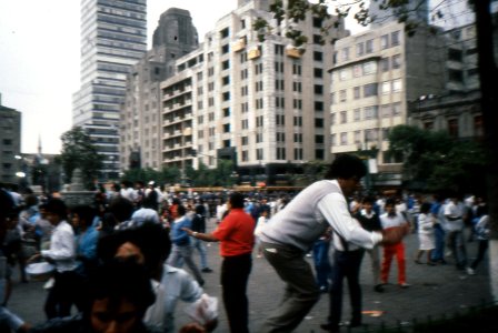 Demonstration-Protest in Mexico City, May 1, 1989-10