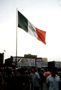Demonstration-Protest in Mexico City, May 1, 1989-20