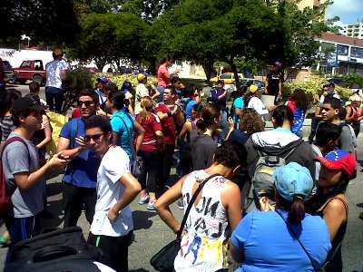 Demostration 12F in Venezuela 2014 4
