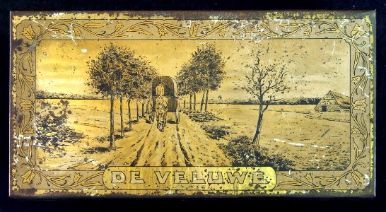 De Veluwe, De Beurs van Amsterdam sigarenblik 50 sigaren pic1