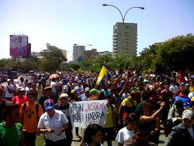 Demostration 12F in Venezuela 2014 6
