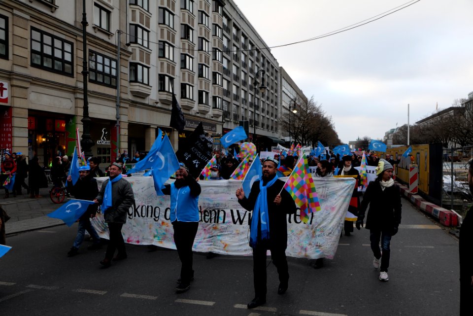Demonstration for the rights of the Uyghurs in Berlin 2020-01-19 31