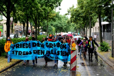 Demonstration from at Willy-Brandt-Haus to Invalidenpark Berlin 2020-07-01 08