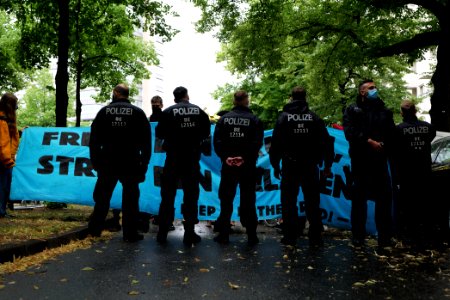 Demonstration from at Willy-Brandt-Haus to Invalidenpark Berlin 2020-07-01 03