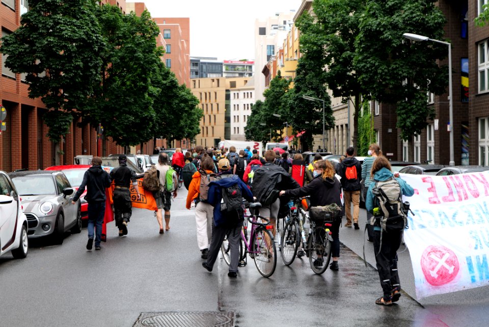 Demonstration from at Willy-Brandt-Haus to Invalidenpark Berlin 2020-07-01 22