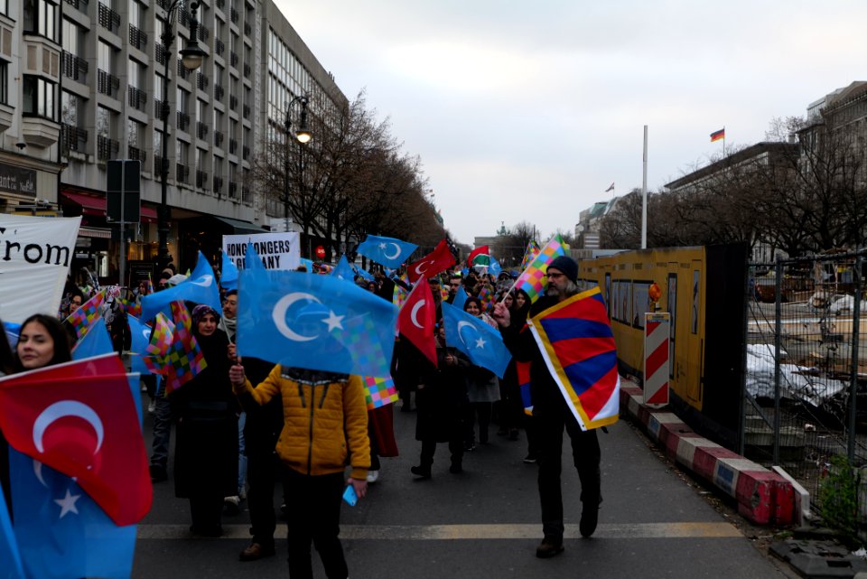 Demonstration for the rights of the Uyghurs in Berlin 2020-01-19 34