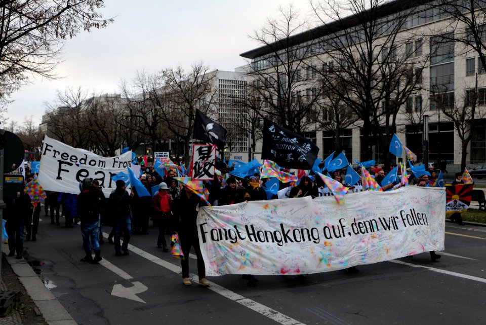 Demonstration for the rights of the Uyghurs in Berlin 2020-01-19 29