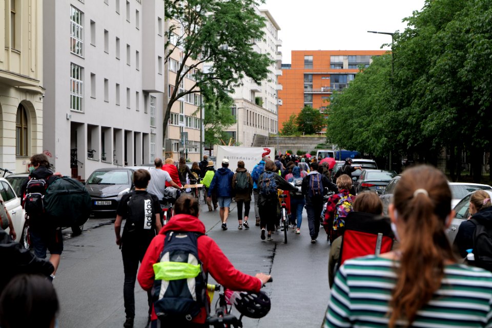 Demonstration from at Willy-Brandt-Haus to Invalidenpark Berlin 2020-07-01 18