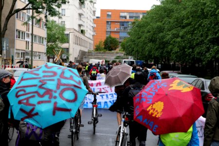 Demonstration from at Willy-Brandt-Haus to Invalidenpark Berlin 2020-07-01 20