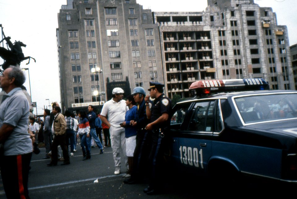 Demonstration-Protest in Mexico City, May 1, 1989-15