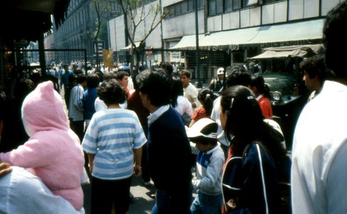 Demonstration-Protest in Mexico City, May 1, 1989-01