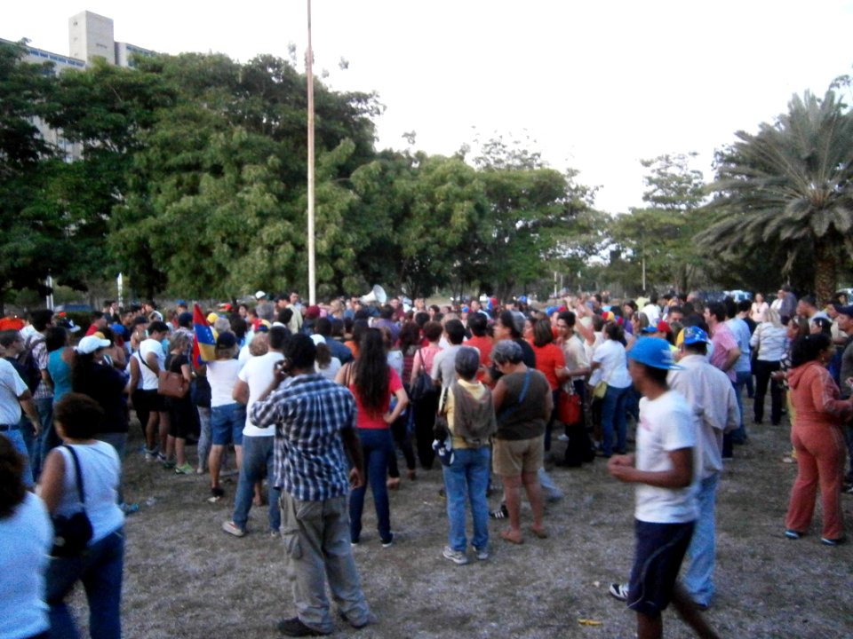 Demostration in Venezuela, Margarita Isla