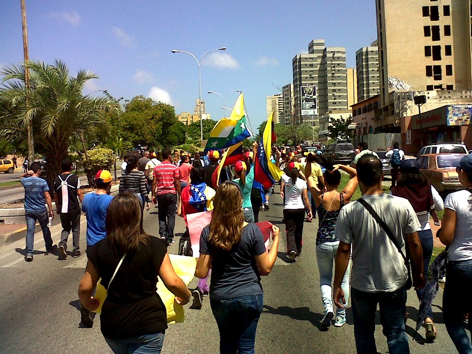 Demostration 12F in Venezuela 2014
