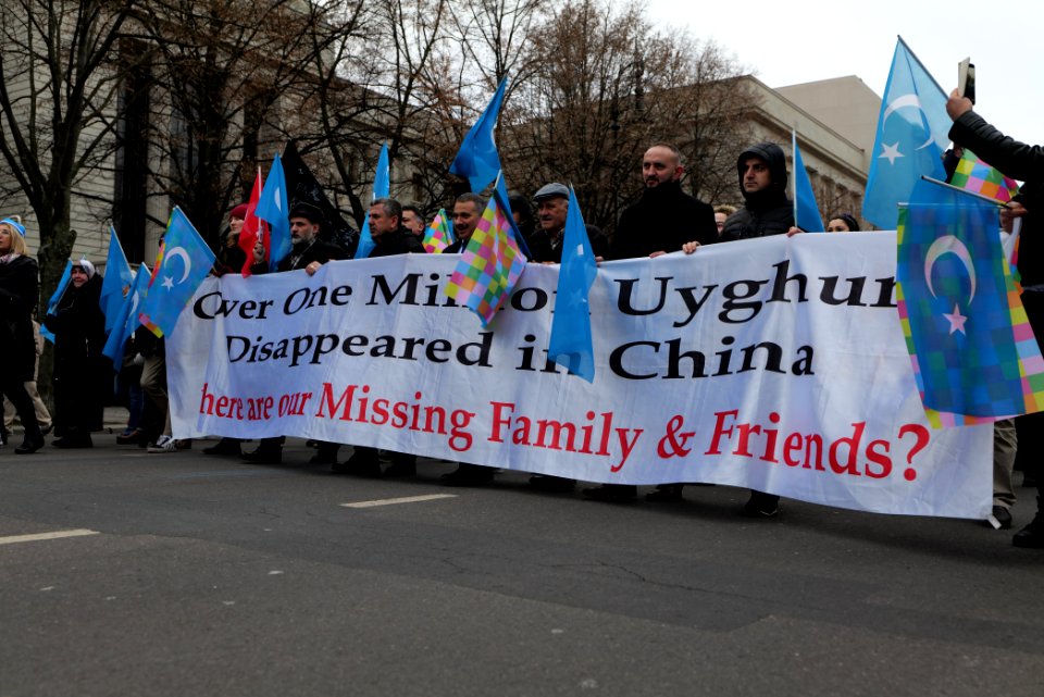 Demonstration for the rights of the Uyghurs in Berlin 2020-01-19 26