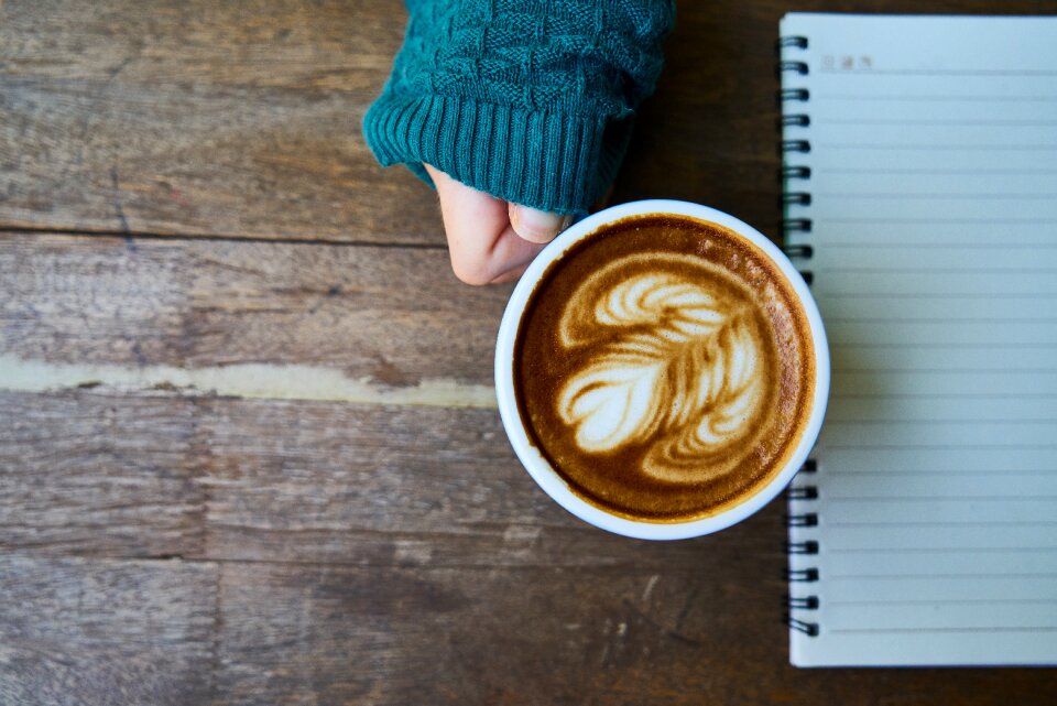 Background coffee cup cappuccino