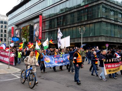 Demonstration of Wir für Deutschland 2019-10-03 06 photo