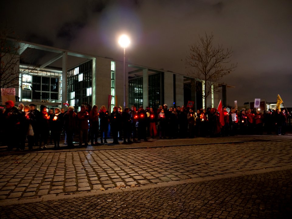 Demonstration zum Ende der Sondierungsgespräche mit der Forderung nach einem Kohleausstieg 6