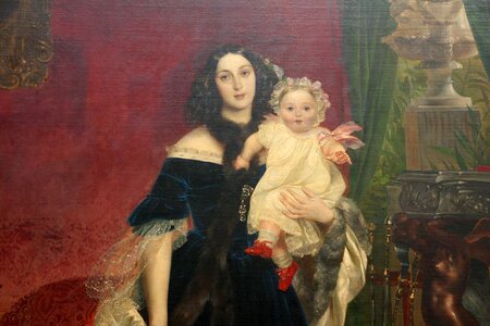 Painting oil painting image