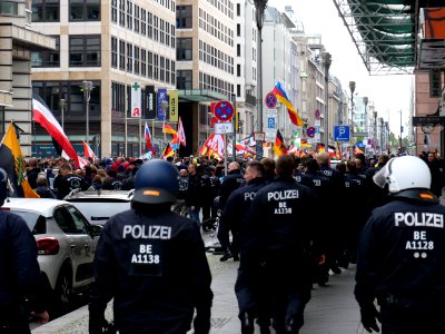 Demonstration of Wir für Deutschland 2019-10-03 15 photo