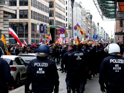 Demonstration of Wir für Deutschland 2019-10-03 15