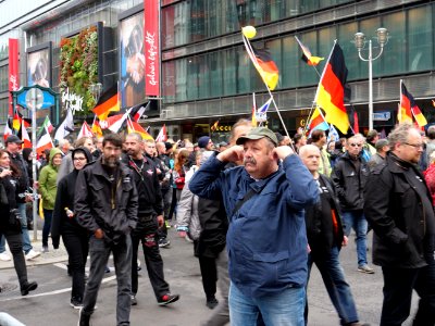 Demonstration of Wir für Deutschland 2019-10-03 09 photo
