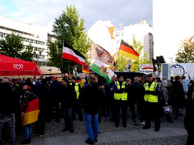 Demonstration of Wir für Deutschland 2019-10-03 19 photo
