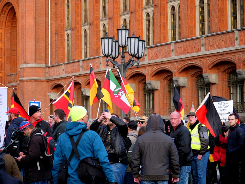 Demonstration of Wir für Deutschland 2019-10-03 21