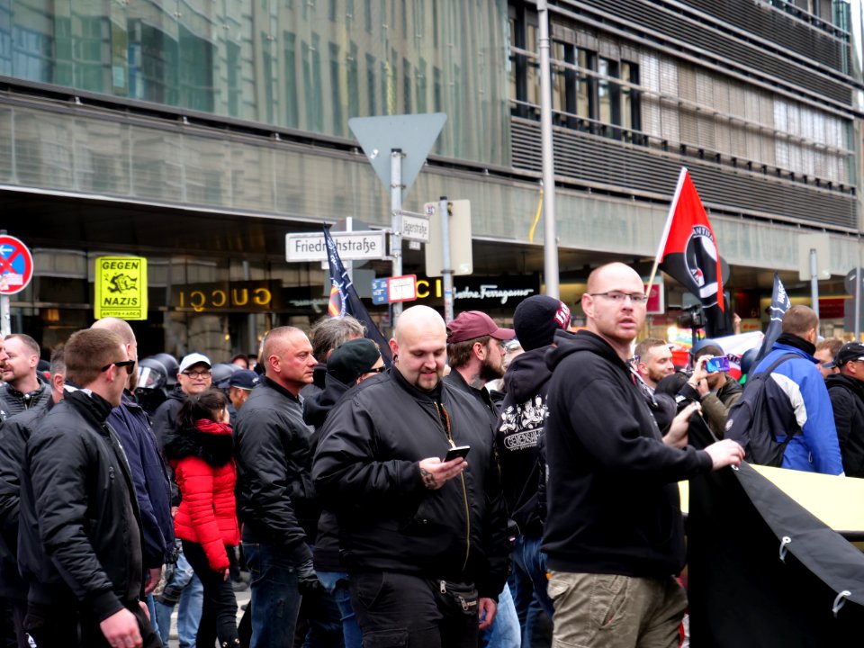 Demonstration of Wir für Deutschland 2019-10-03 13