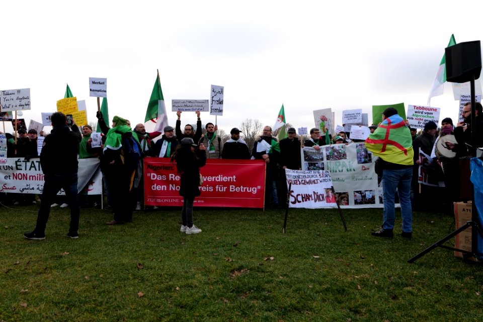 Demonstration against Algerian government in Berlin 2020-01-19 31