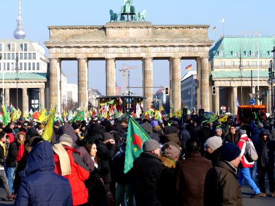 Demonstration against the war of the Turkey against the Kurds 15