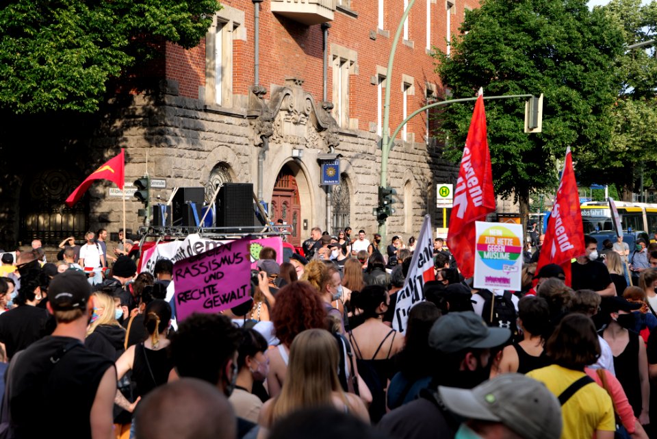Demonstration against Nazi attacks in Neukölln 2020-06-26 50