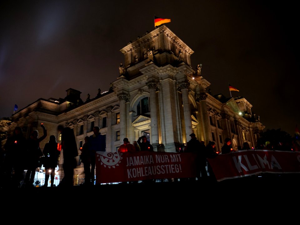 Demonstration zum Ende der Sondierungsgespräche mit der Forderung nach einem Kohleausstieg 4