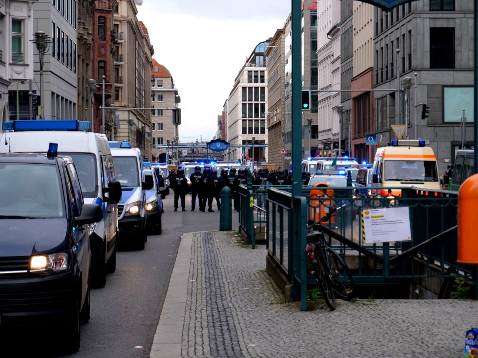Demonstration of Wir für Deutschland 2019-10-03 16