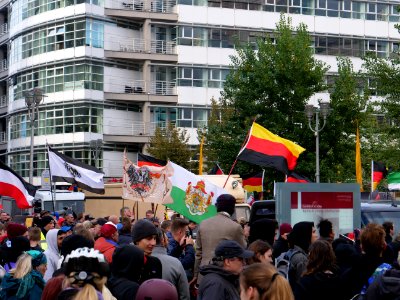 Demonstration of Wir für Deutschland 2019-10-03 18 photo