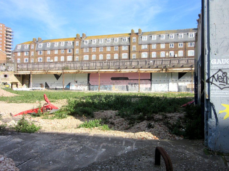Demolition of Circus Street Municipal Market, Circus Street, Brighton (March 2017) (5)