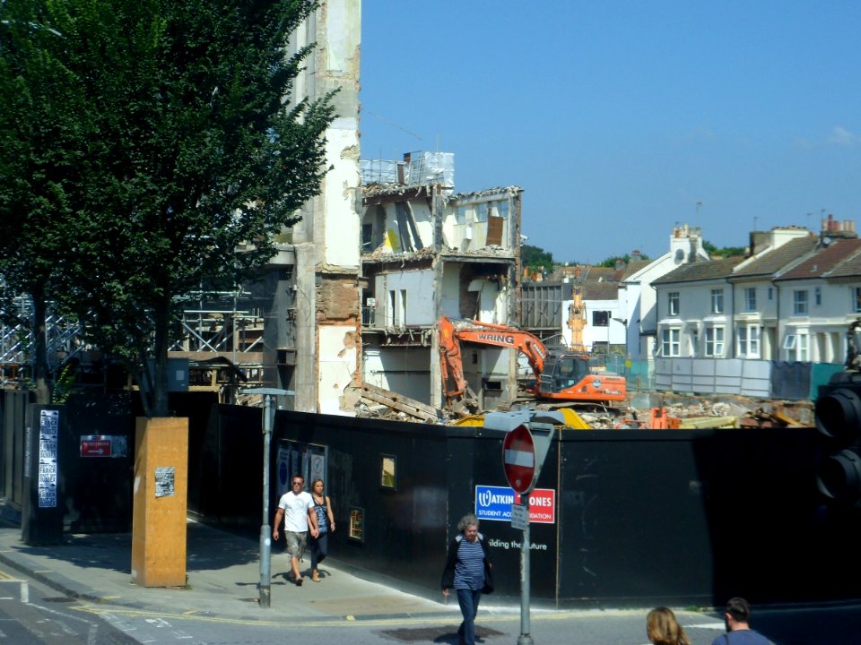 Demolition of Former Co-Op Department Store, London Road, Brighton (August 2013) (3)