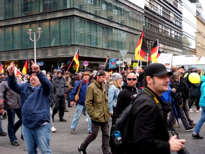 Demonstration of Wir für Deutschland 2019-10-03 08