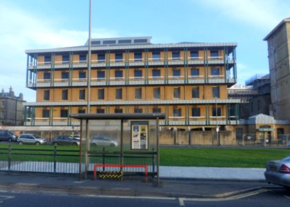 Demolition of North Wing of King's House, Queen's Gardens, Hove (22 December 2019) (4)