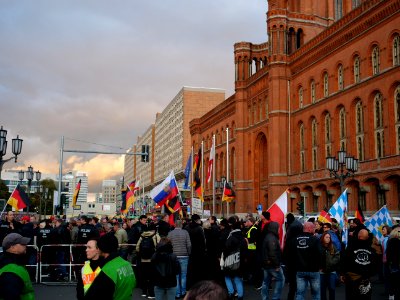 Demonstration of Wir für Deutschland 2019-10-03 23