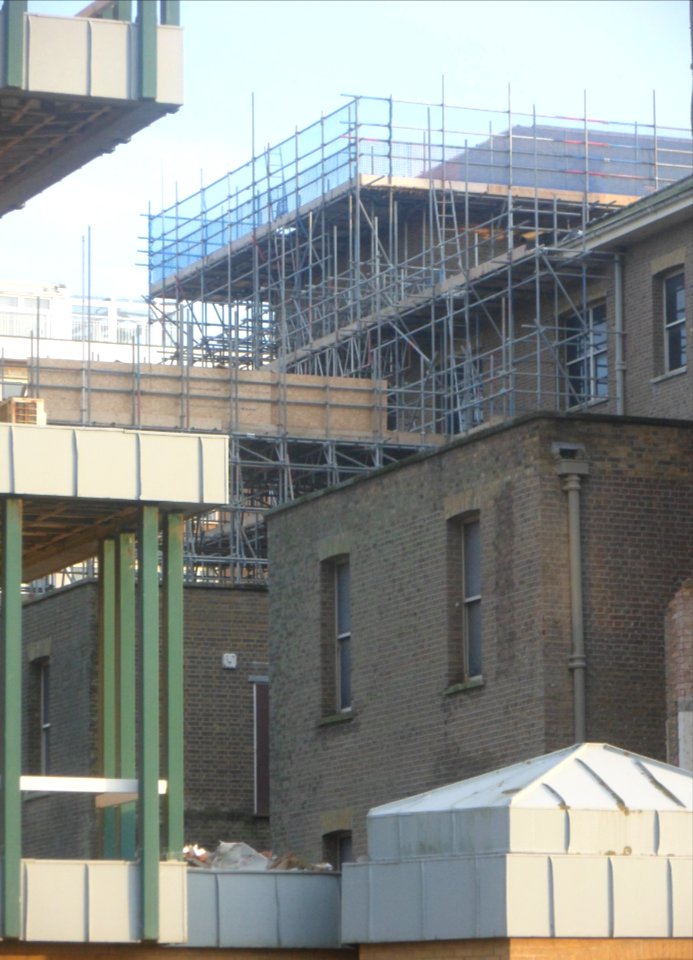 Demolition of North Wing of King's House, Queen's Gardens, Hove (22 December 2019) (10)