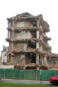 Demolition of North Wing of King's House, Queen's Gardens, Hove (2 February 2020) (5)
