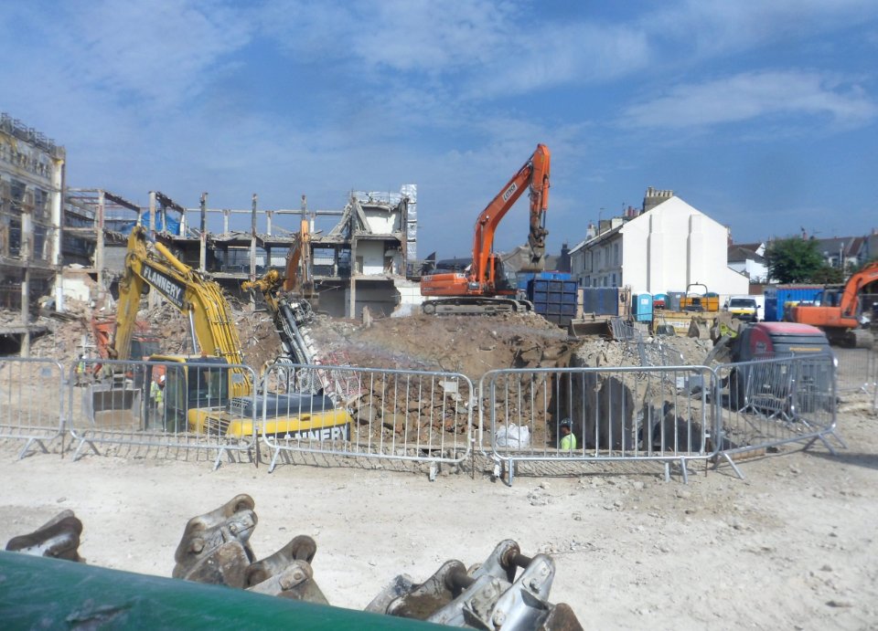 Demolition of Former Co-Op Department Store, London Road, Brighton (August 2013) (11)