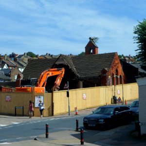 Demolition of the Former St Alban's Church, Coombe Road, Brighton (August 2013) (22)