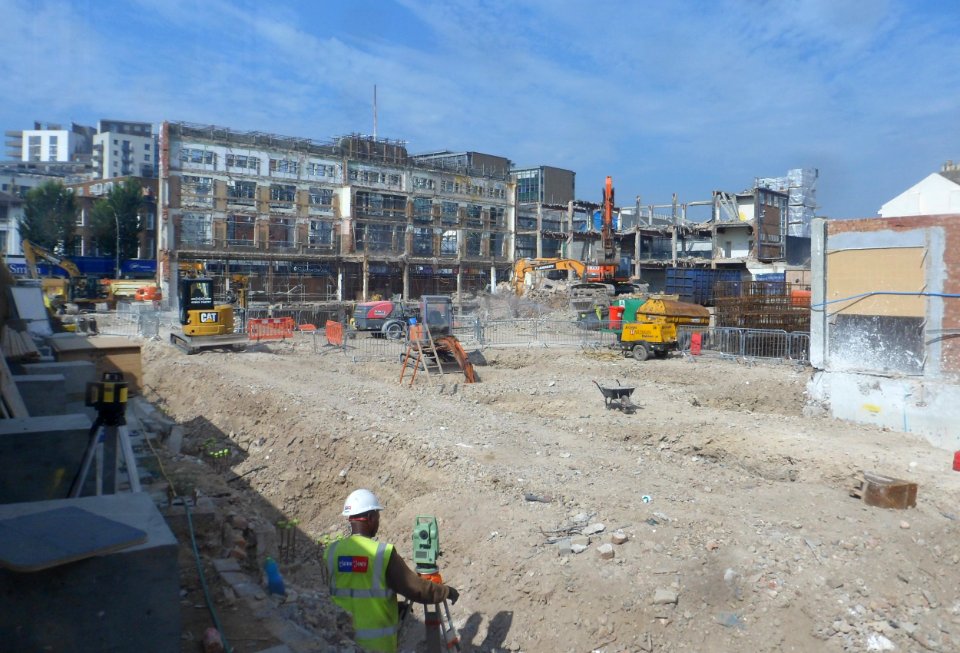 Demolition of Former Co-Op Department Store, London Road, Brighton (August 2013) (13)